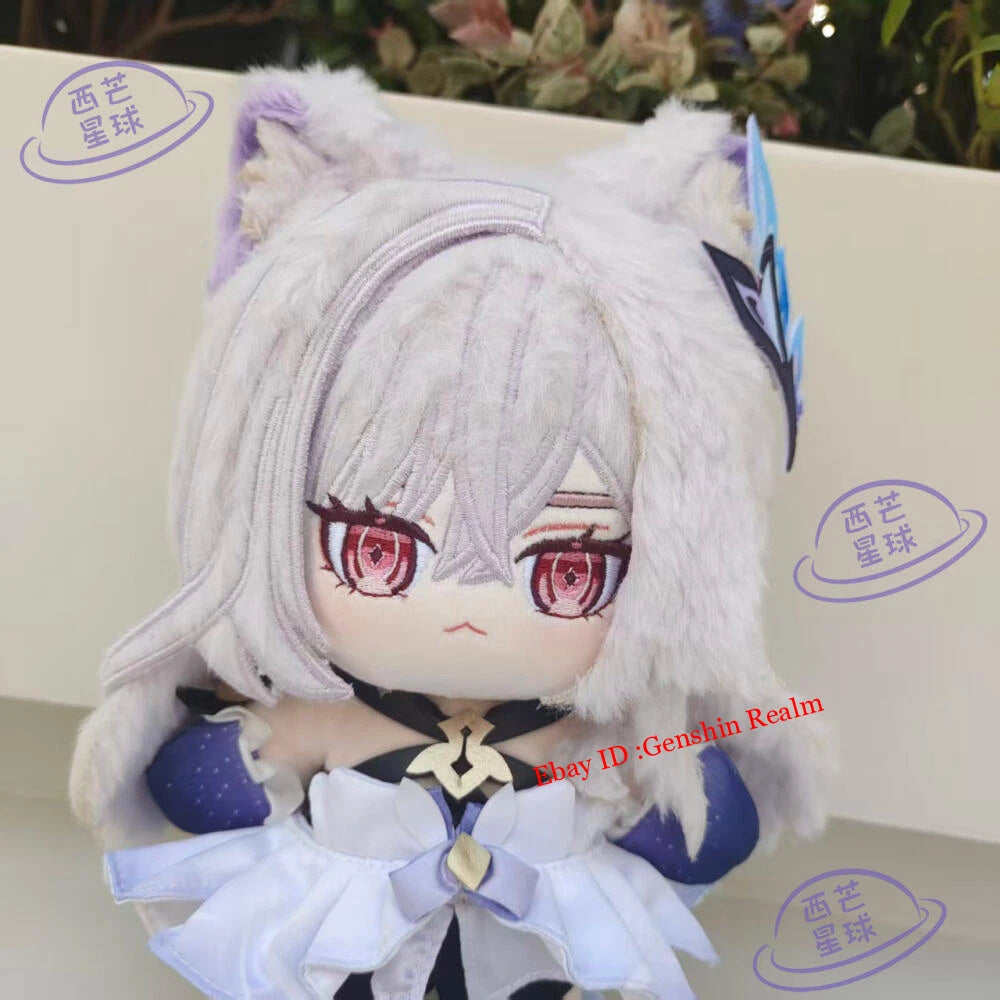 Anime Genshin Skirk Dress-Up Doll Plush Cotton Doll Stuffed Toy 07FC0E-D4 - KOEEK