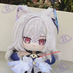 Anime Genshin Skirk Dress-Up Doll Plush Cotton Doll Stuffed Toy 07FC0E-D4 - KOEEK