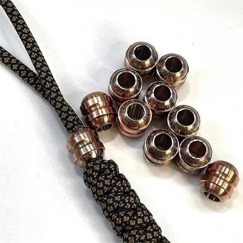 Superconductor Knife Lanyard Bead Paracord Necklace Pendant Bracelet Bead EDC 07FC0E-D4 - KOEEK