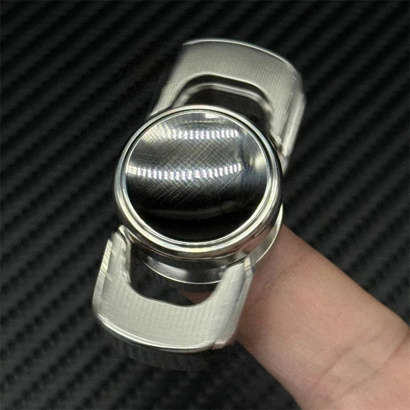 Fashion Stainless Steel EDC Hand Spinner Creative Fingertip Rotating Toys 07FC0E-D4 - KOEEK