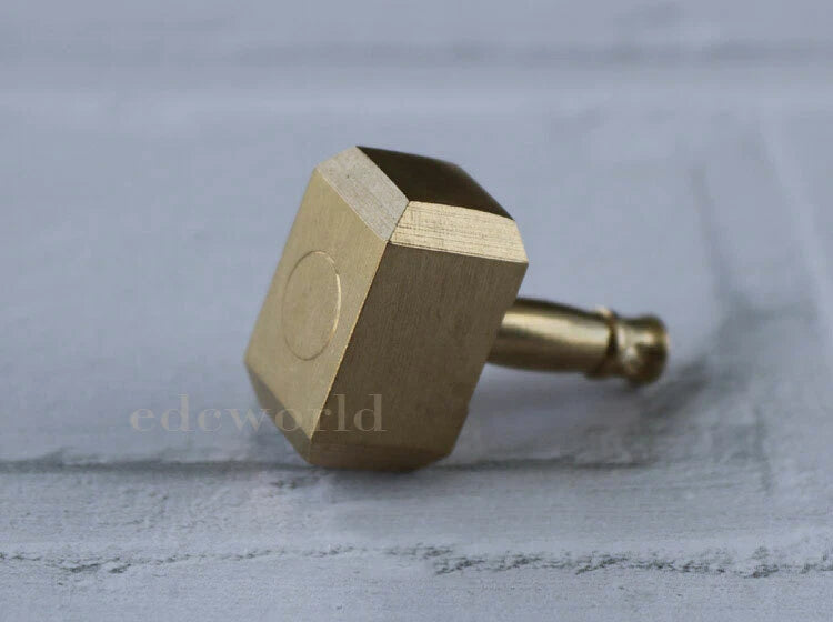Brass Thor's Hammer Knife Pendant Bead Keychain Necklace Knapsack Ornament EDC 07FC0E-D4 - KOEEK