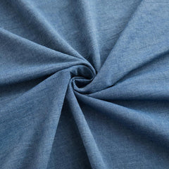 new LOVQUE  Washed Cotton Duvet Cover Queen Size, Denim Blue Queen, LOVQUE - KOEEK
