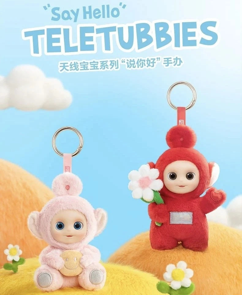 Authentic Teletubbies "Say Hello" Series Blind Box Figures Toy Pandent Gift 07FC0E-D4 - KOEEK