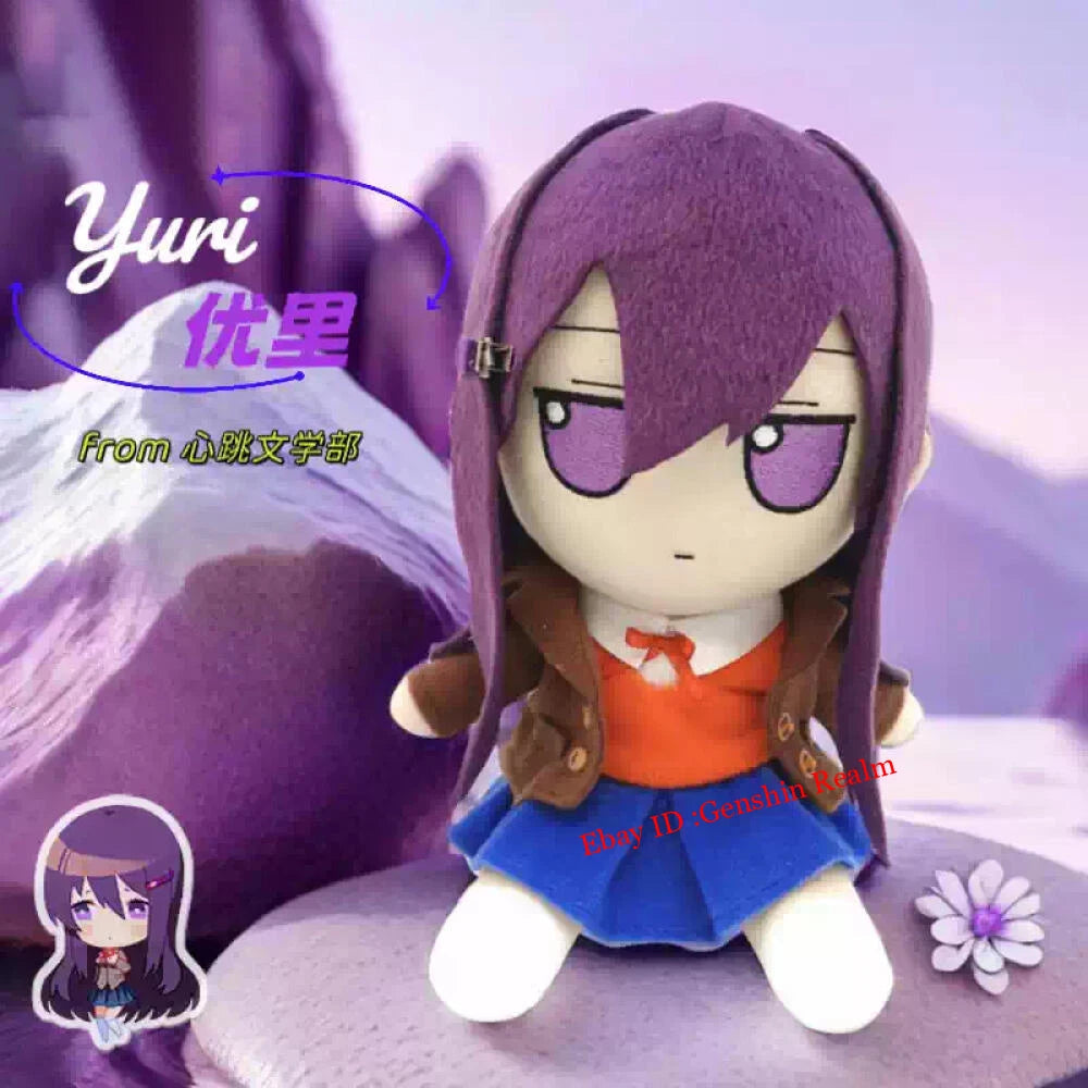 Anime Doki Doki Literature Club! Fumo Series Yuri Plush Doll Cartoon Toy Gift 07FC0E-D4 - KOEEK