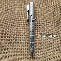 Titanium Alloy Mini Pen With Collection Writing Portable Outdoor EDC Tools Gift 07FC0E-D4 - KOEEK