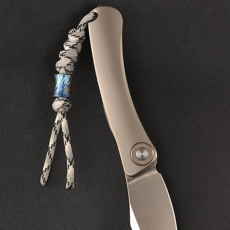 Titanium Knife Lanyard Bead Paracord Necklace Pendant Bracelet Making Bead EDC 07FC0E-D4 - KOEEK