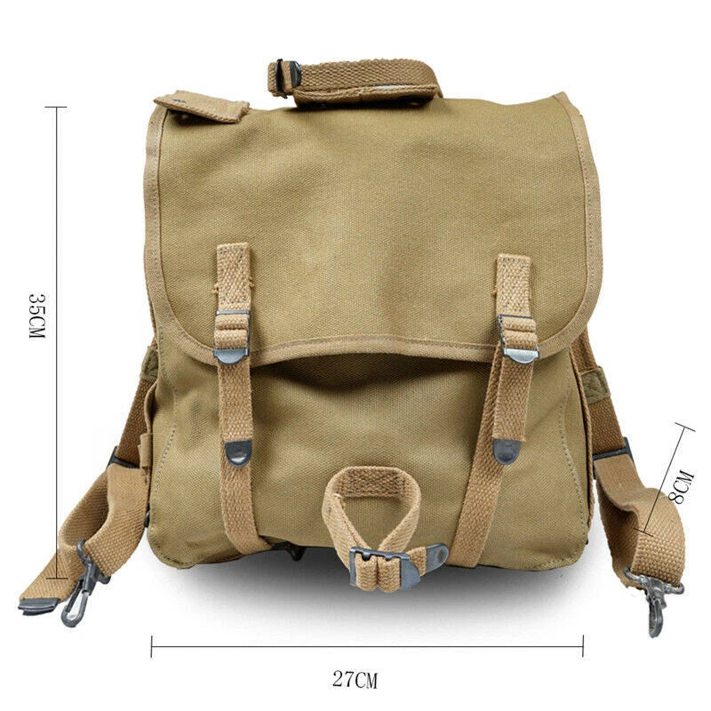 WW2 USMC M1941 Haversack Tactical Field Military Hunting Replica Backpack 07FC0E-D4 - KOEEK