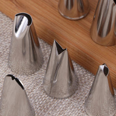 7 PCS Piping Tips for Cake Decorating Decoration Nozzle Cakes Supplies Icing 07FC0E-D4 - KOEEK