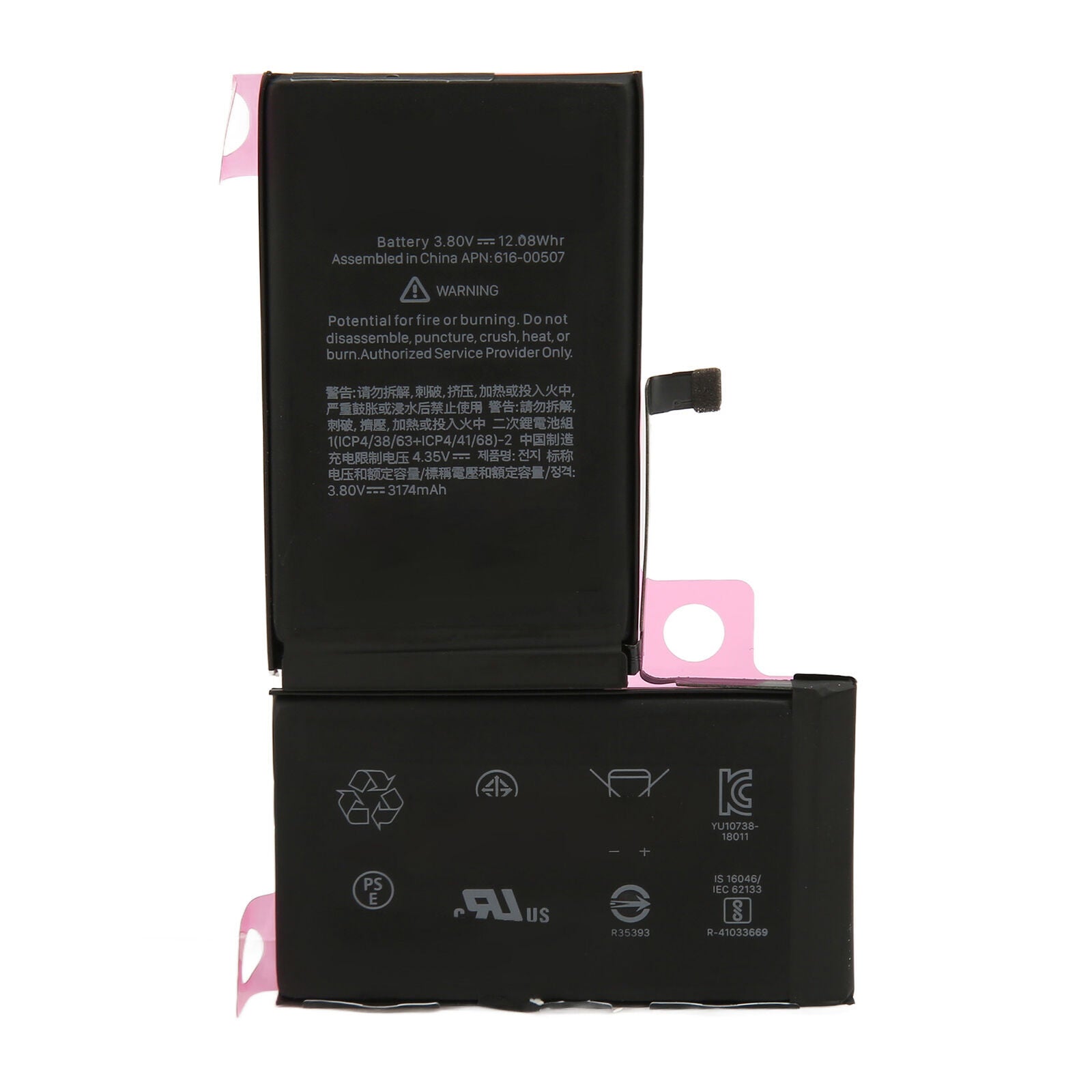 new Phone Battery Replacement 3.80V 12.08Wh 3174mAh 921 101 102 104 For IPho koeek - KOEEK