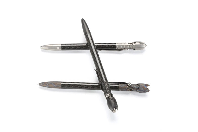 Damascus Titanium TC4 Business tactical Signature Student Business Gyro Pen Tool 07FC0E-D4 - KOEEK