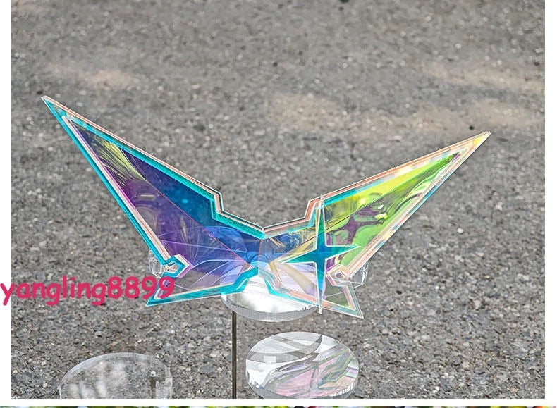Honkai：Star Rail Silver Wolf Laser Sunglasses Funny Cosplay Party Glasses Prop 07FC0E-D4 - KOEEK