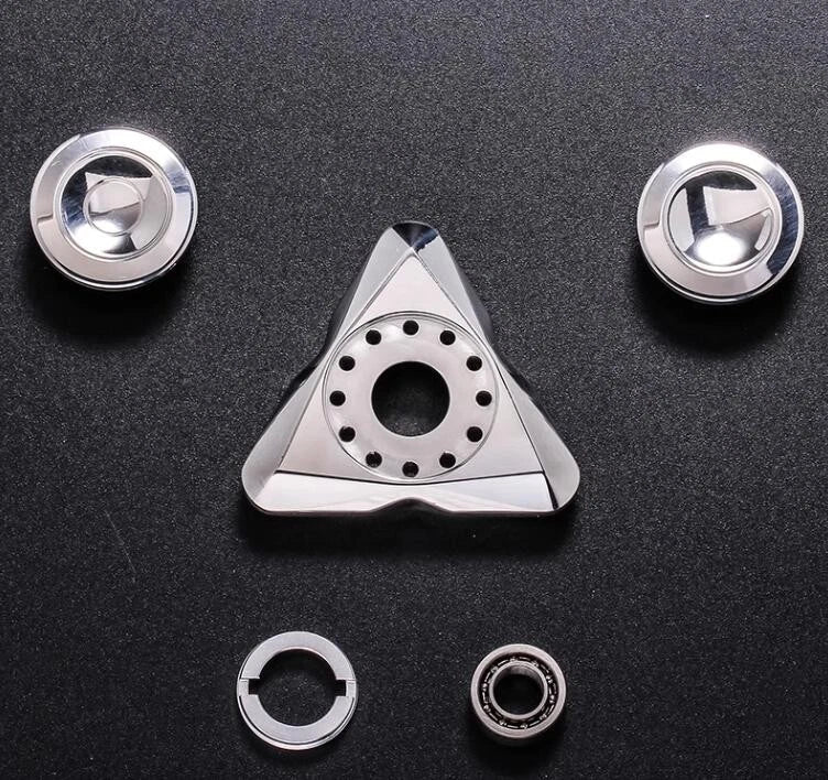 Titanium Alloy Fidget Hand Spinner Finger Gyro Toys EDC Focus Stress Reliever 07FC0E-D4 - KOEEK