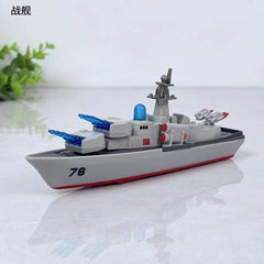 Diecast Warship Model Set Destroyer, Aircraft Carrier Submarine Military Vessel 07FC0E-D4 - KOEEK