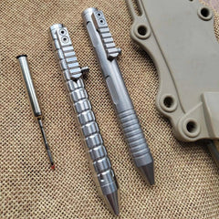 Titanium Alloy Mini Pen With Collection Writing Portable Outdoor EDC Tools Gift 07FC0E-D4 - KOEEK