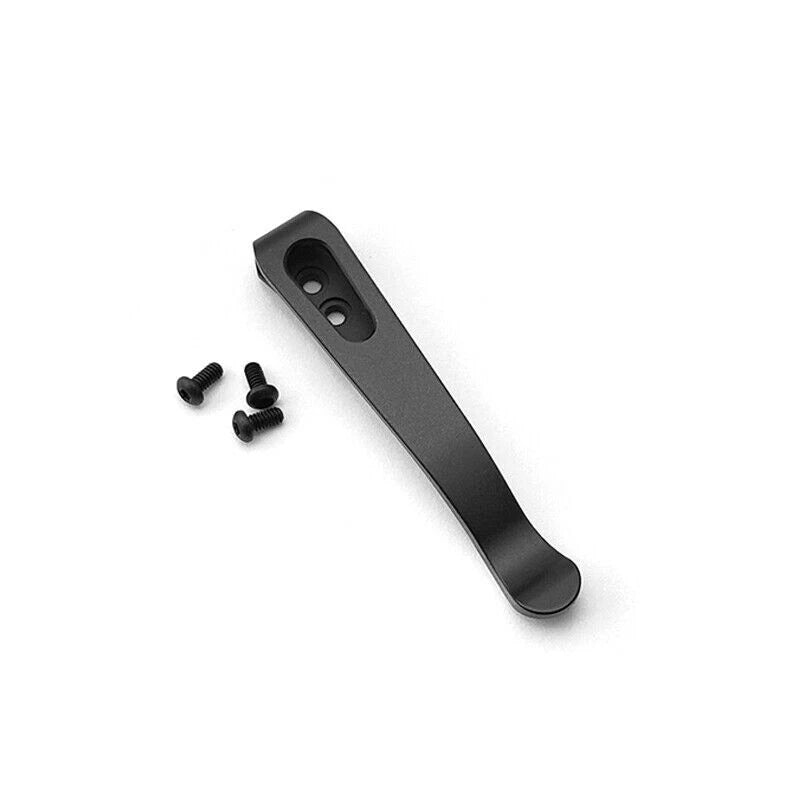 TC4 Titanium Deep Carry Back Clip Pocket Clip For Rick Hinderer XM18 XM24 Knifes 07FC0E-D4 - KOEEK