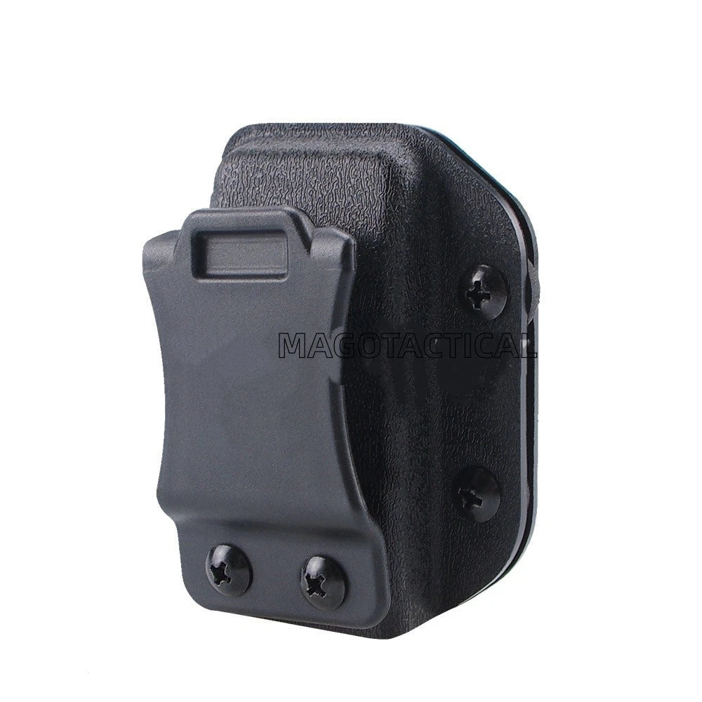 Tactical Carrier IWB/OWB Magazine Holster w/Quick Clip For 9mm/.40 Double Stack 07FC0E-D4 - KOEEK