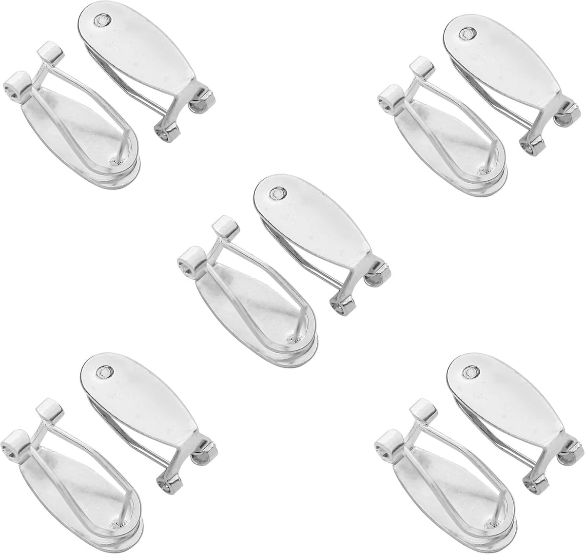 new Silver Fingernail Earring Post for Native American 10 07FC0E-D4 - KOEEK