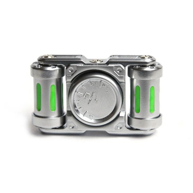 Luminous Punk Fidget Toy EDC Metal Fidget Spinner Stress Relief Toy Cool Gadget 07FC0E-D4 - KOEEK