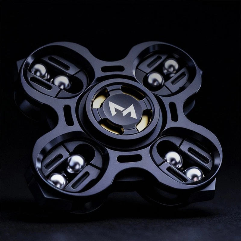 Stylish Rotating Linkage EDC Hand Spinner Alloy Fidget Spinner Office Gadgets 07FC0E-D4 - KOEEK