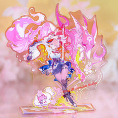 Anime Honkai: Star Rail Evanescia Deluxe Acrylic Desktop Stand Figure Collection 07FC0E-D4 - KOEEK