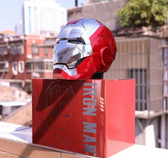 IN US! Iron Man MK5 Helmet Wearable English Voice-controlled Autoking Mask Gift 07FC0E-D4 - KOEEK