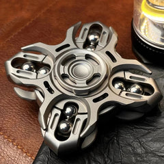 Oracle Tuning Fork EDC Fidget Spinner Double-Sided Linkage Fingertip Gyro Toy 07FC0E-D4 - KOEEK