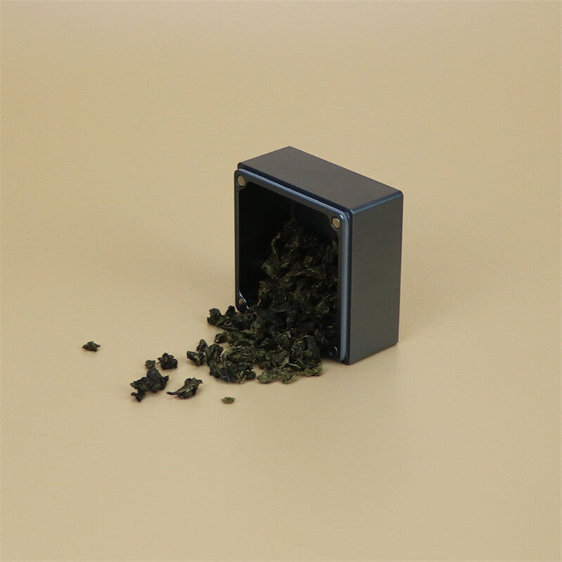EDC Aluminum Alloy Square Magnet Adsorption Jewelry Storage Box Pills Tool Box 07FC0E-D4 - KOEEK