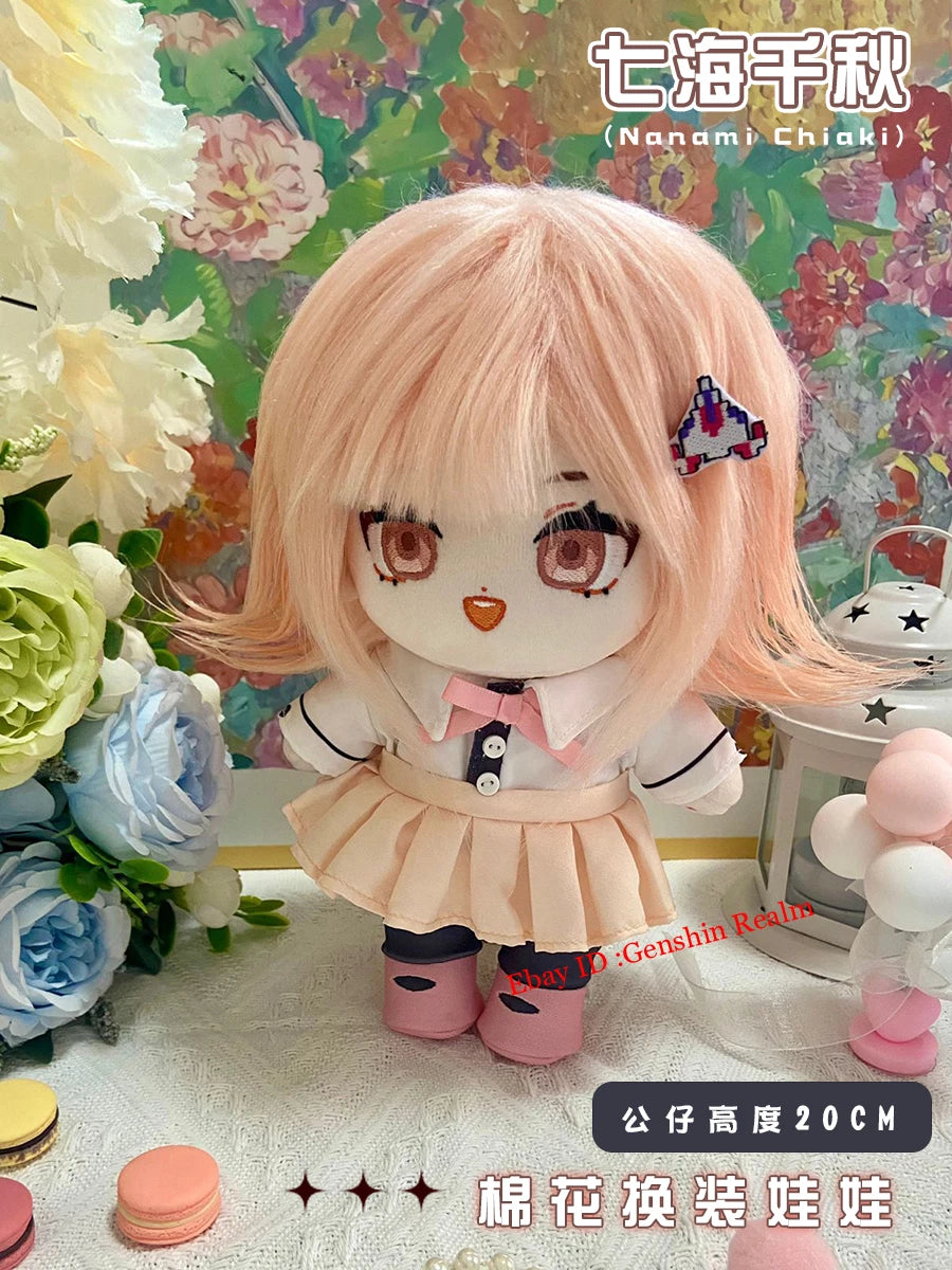 Anime Danganronpa 2 Nanami ChiaKi Plush Doll Stuffed Toy Change Clothes Gift 07FC0E-D4 - KOEEK