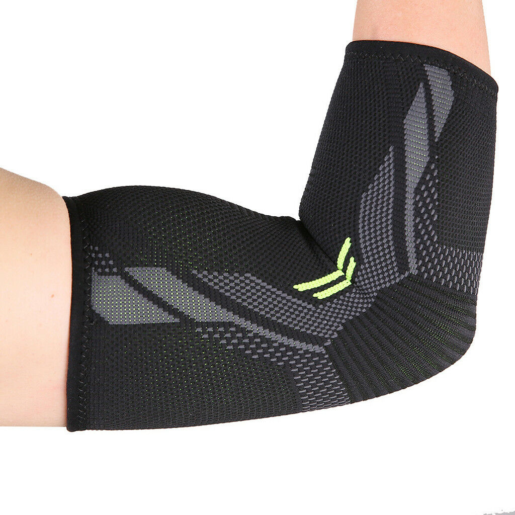 new Elbow Brace Support Compression Sleeve Tennis Golfer Arthritis Pain Gym Easy Fit koeek - KOEEK