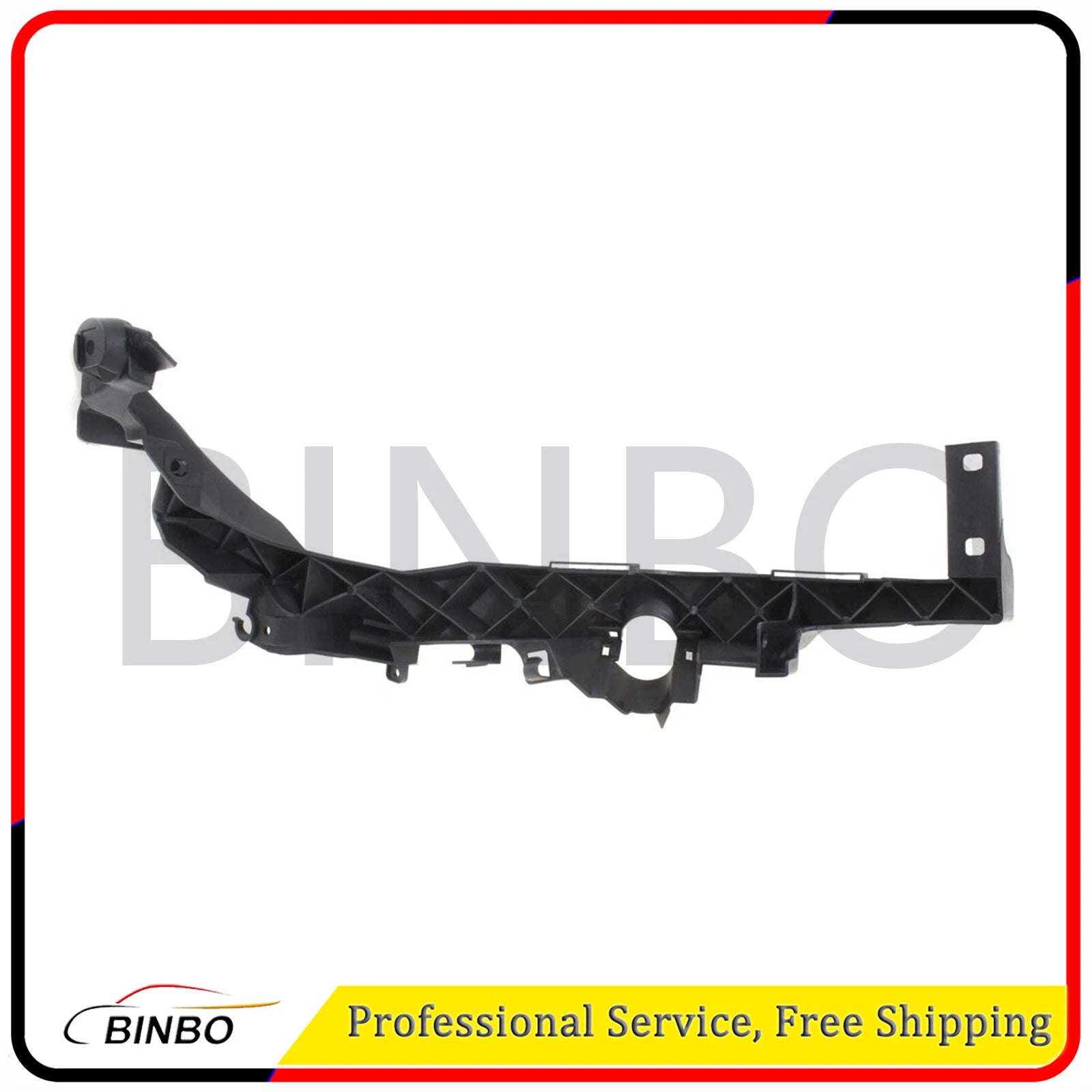 For BMW 328i 335d 335i 4 Door 2009-2012 LH+RH Headlight Support Brackets Pair 07FC0E-D4 - KOEEK