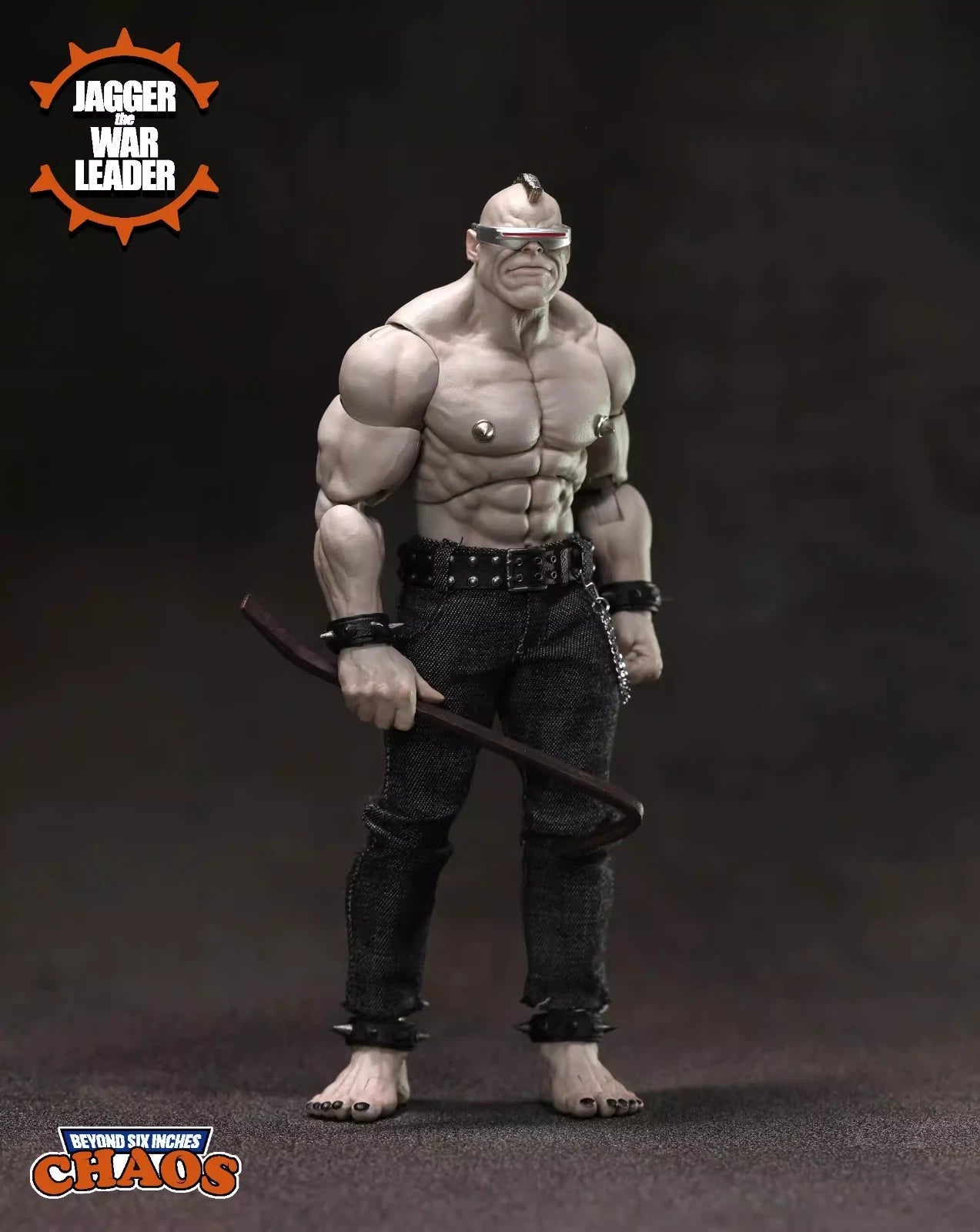 CHAOS 003 1/12 Jagger The War Leader Mutant 6" Action Figure In Stock 2026 CHAOS - KOEEK