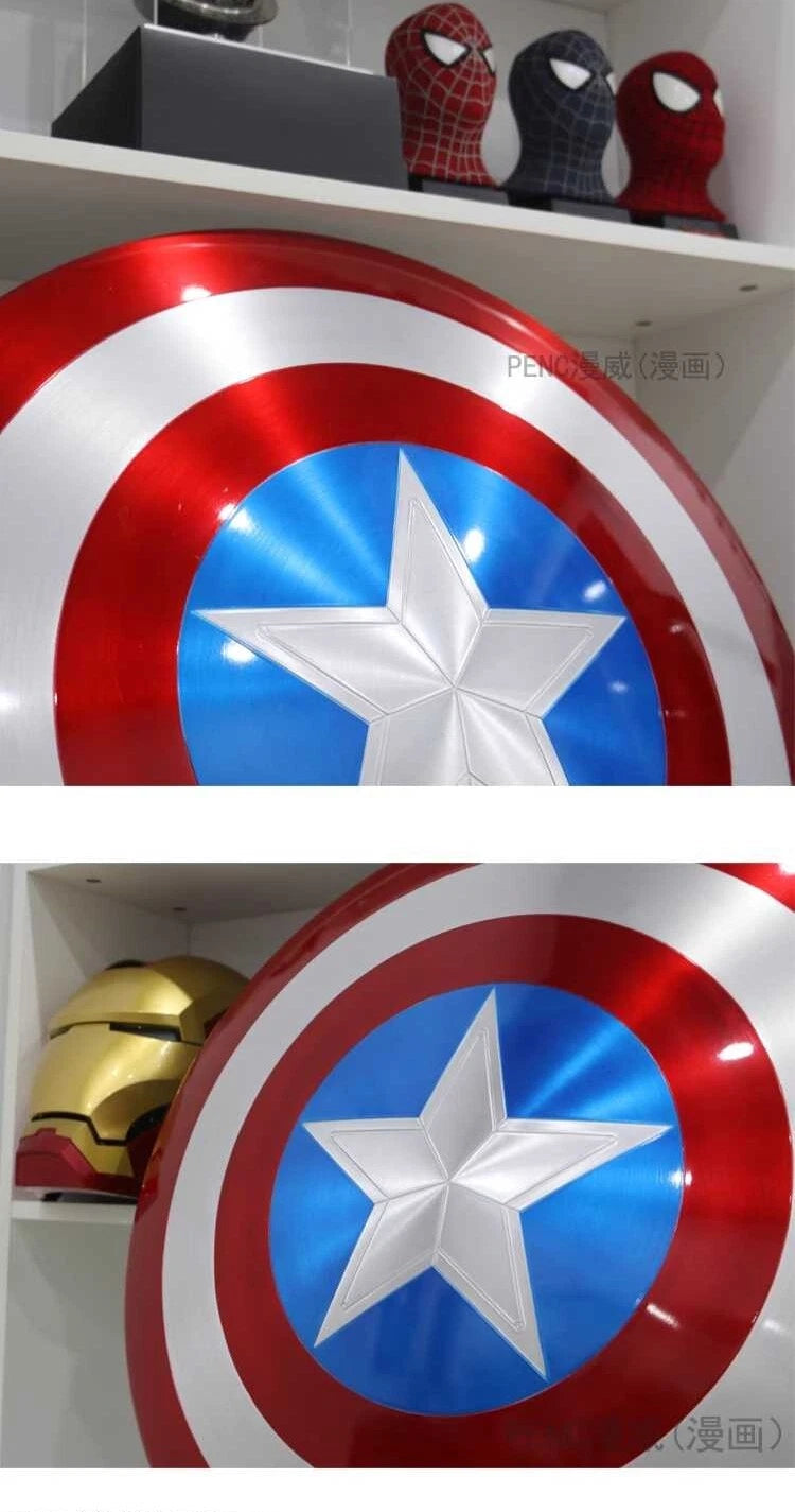 IN US! 1:1 Marvel Captain America 75th Anniversary Alloy Shield Collect Toy Gift 07FC0E-D4 - KOEEK