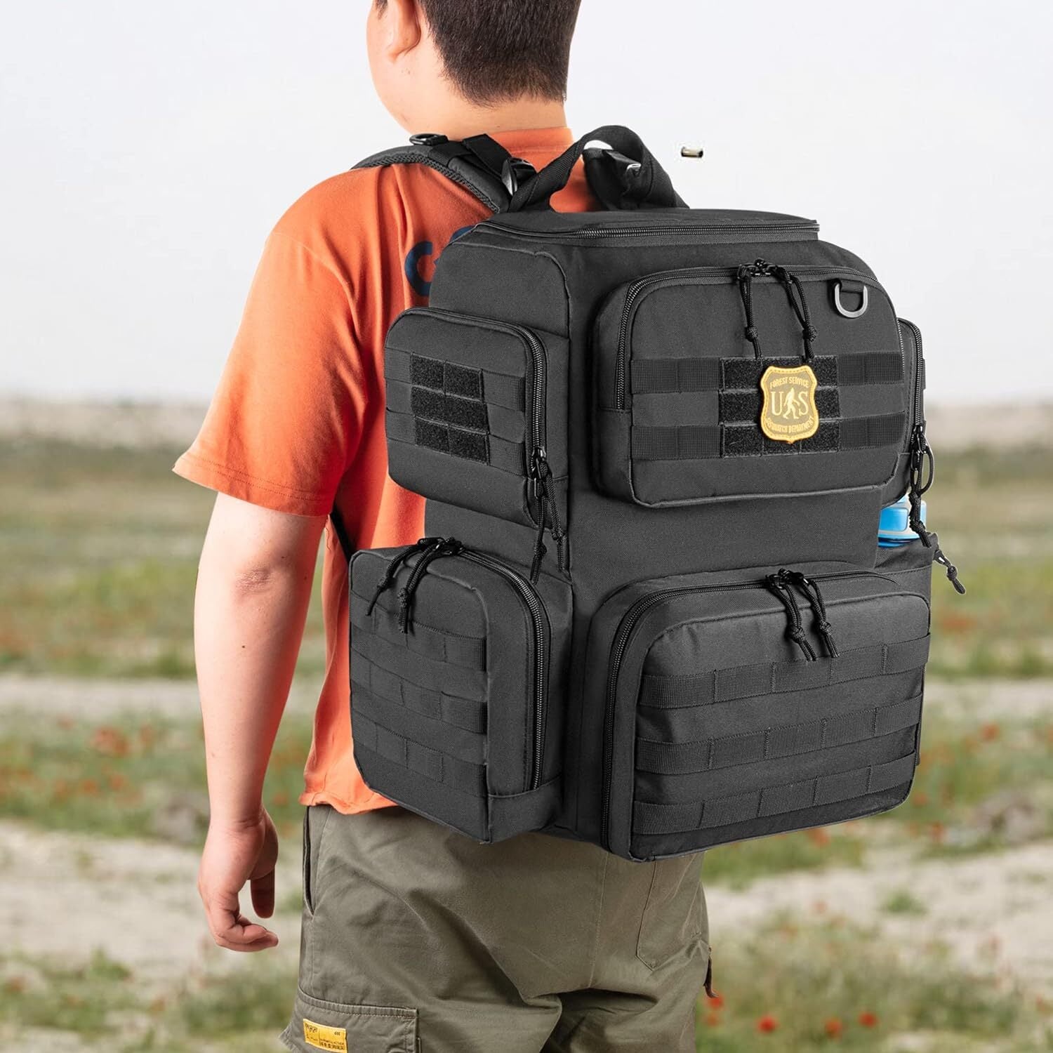 new DSLEAF Tactical Pistol Backpack with 3 Cases for 6 Handguns, Gun... DSLEAF - KOEEK