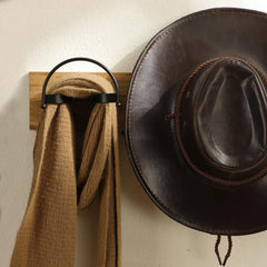 new Taozun Cowboy Hat Rack 4 Pack Wall Mount Black Hooks for Display TAOZUN - KOEEK
