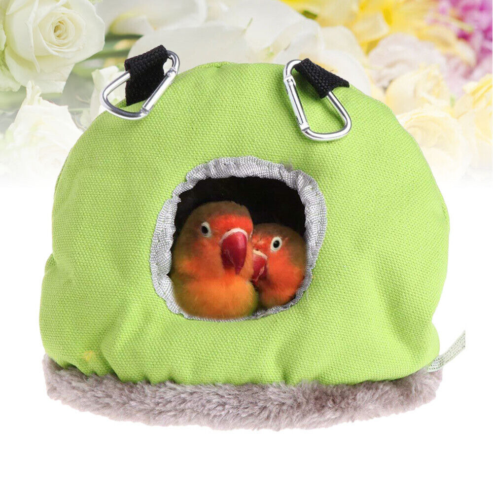 new  Winter Warm Bird Nest House Hammock for Conures Hanging Bed Cage koeek - KOEEK