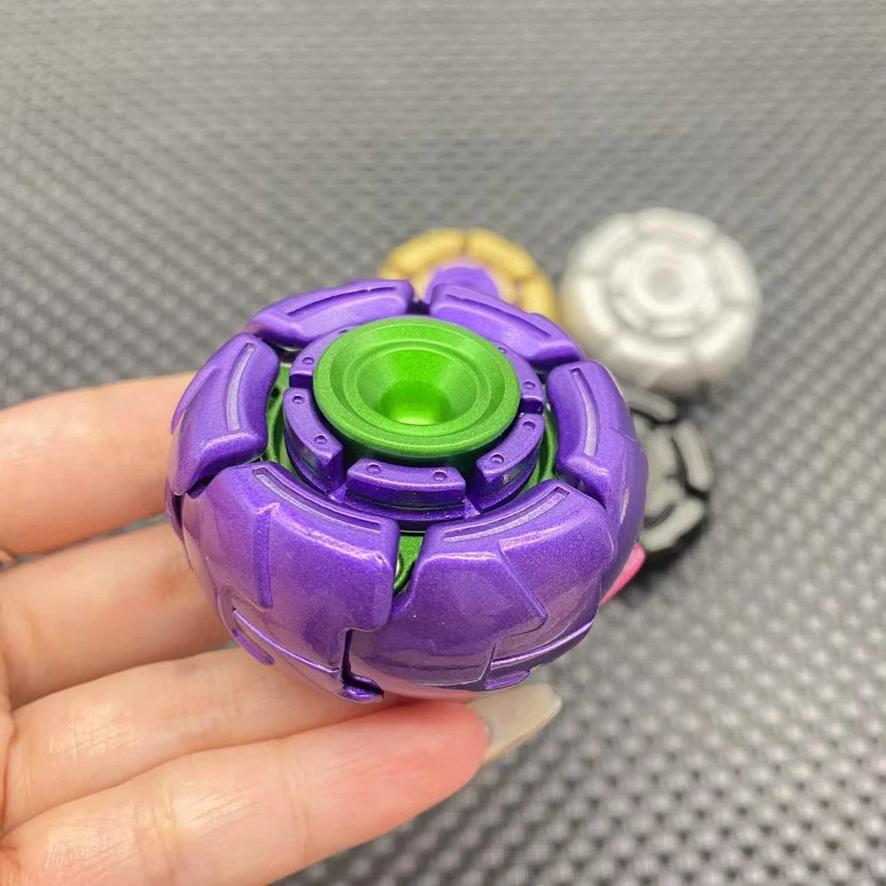 EDC Deformation Mecha Fidget Hand Spinner Alloy Stress Relief Fingertip Gyro Toy 07FC0E-D4 - KOEEK