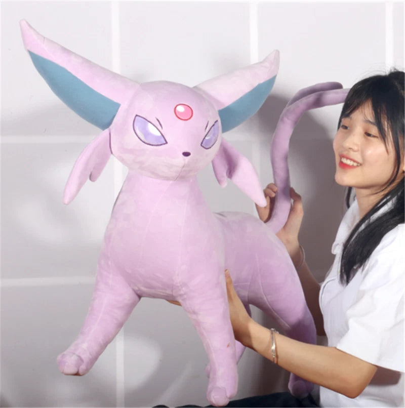 Giant Espeon 60cm Plush Doll Pillow Cosplay Game Stuffed Toy Xmas Gift 07FC0E-D4 - KOEEK
