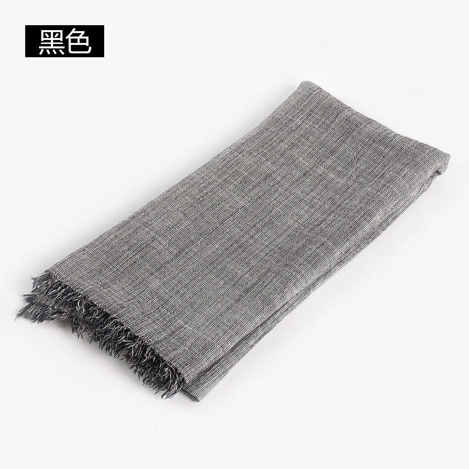 Mens  Cotton Scarf Unisex Breathable Bandana Neck Wrap Scarves Neckerchief 07FC0E-D4 - KOEEK