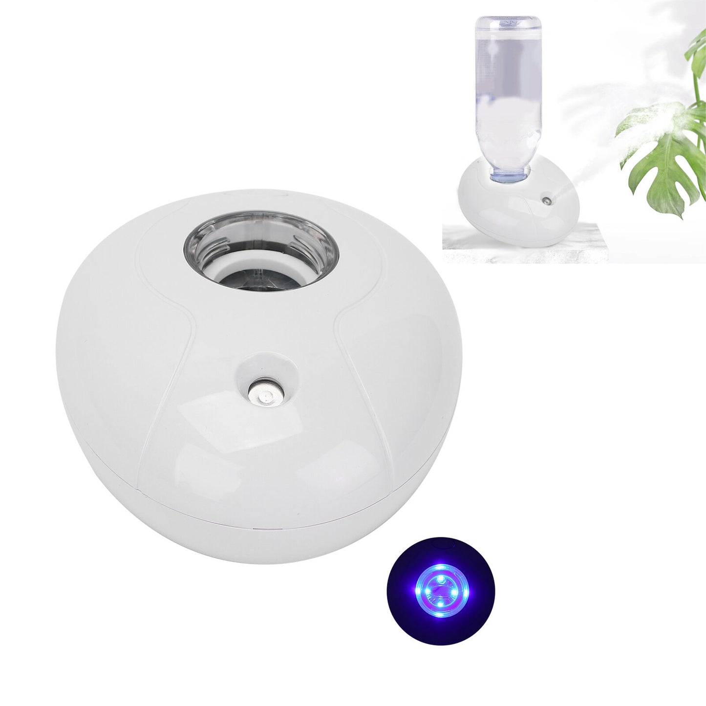 new Portable Humidifier USB Plug Noiseless Water Bottle Humidifier For Bedroom O ABE koeek - KOEEK