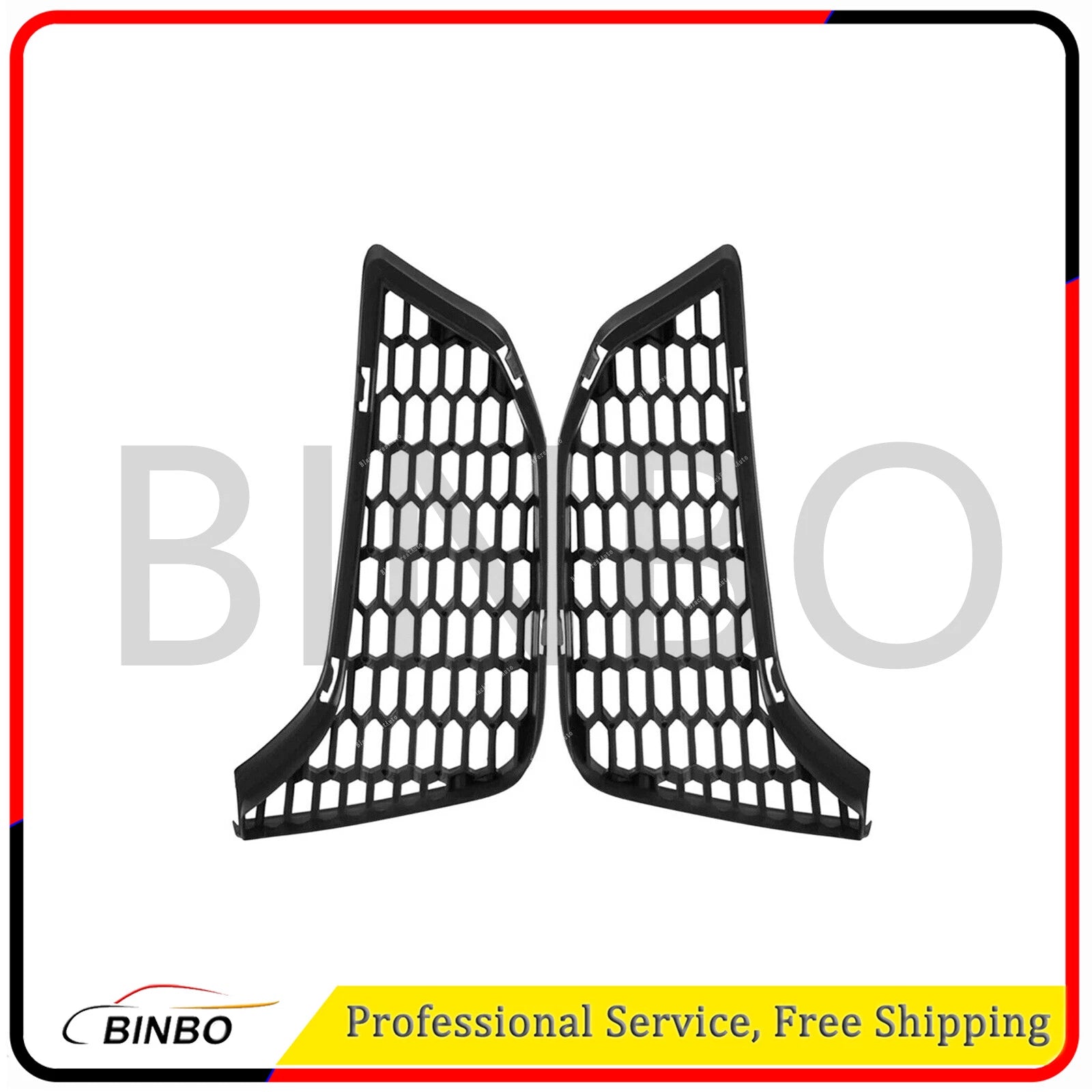 For BMW F80 F82 F83 LCI M-Sport Front Bumper Lower Grill Set 07FC0E-D4 - KOEEK