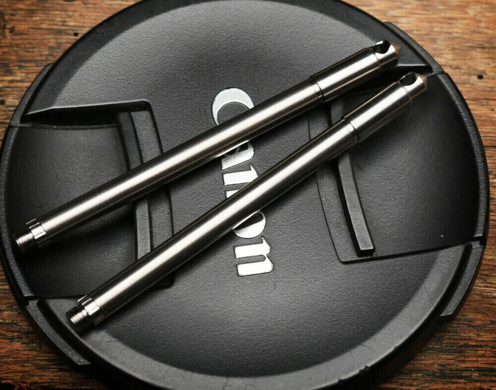 Titanium Mini Pen Key Chain Pendant Ball Pens Ballpoint Pen Outdoor Pocket EDC 07FC0E-D4 - KOEEK