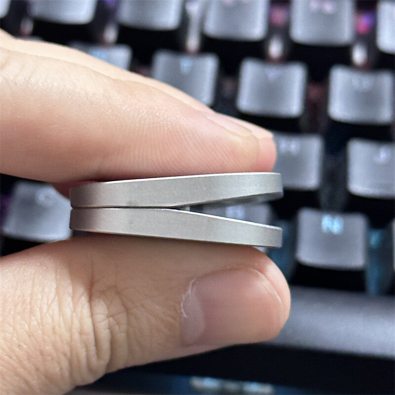 Seesaw Fidget Slider Adult Metal EDC Fidget Toys Stress Relief Toy Gift 07FC0E-D4 - KOEEK