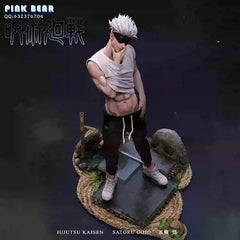 Jujutsu Kaisen Gojo Satoru 1/6 Figure GK Statue W/two Heads Deluxe Model TOY 07FC0E-D4 - KOEEK