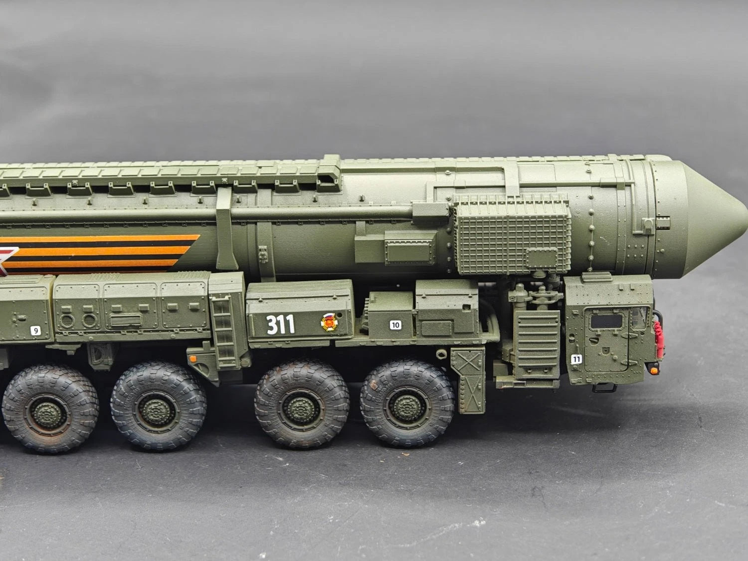 1/72 Scale Russia TOPOL-M Ballistic Missile Print Finished Model Resin Model 07FC0E-D4 - KOEEK