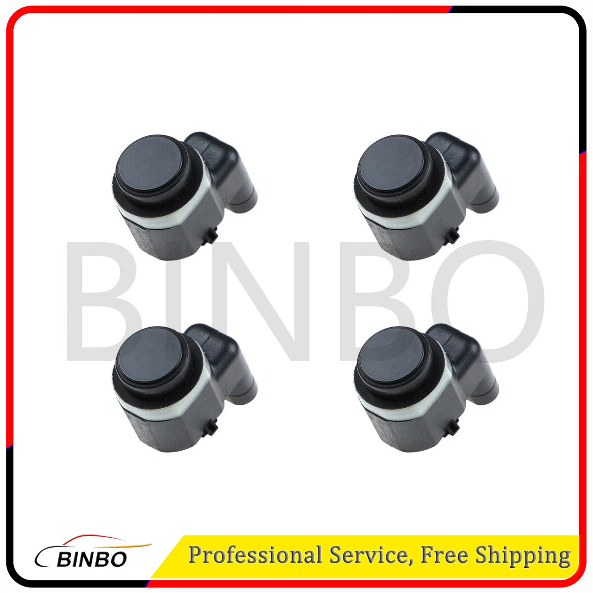 4 Pcs Front PDC Parking Sensor 66209270495 For BMW 528i 535i 550i 650i X3 X5 X6, 07FC0E-D4 - KOEEK
