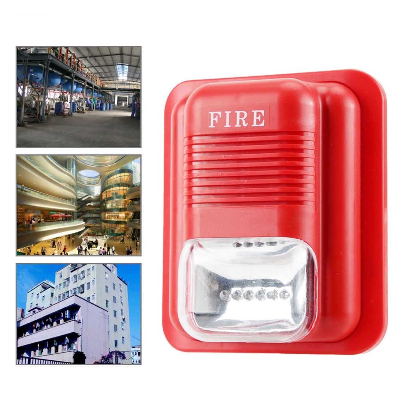 new Single Action Manual Pull Station Sound And Light Fire Protection Alarm Warning koeek - KOEEK