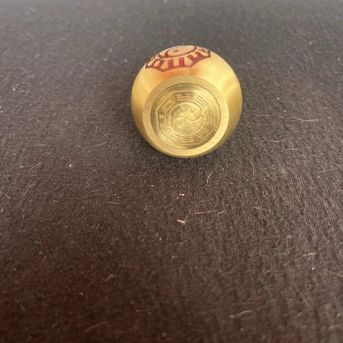 Brass Gourd Figurine Hollow With Lid Bagua Fu Lu Home Door Decor 07FC0E-D4 - KOEEK