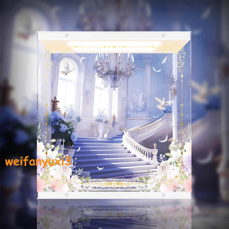 APEX Azur Lane  Jersey Snow-White Ceremony Ver. 1/7 LED Acrylic Display Box 07FC0E-D4 - KOEEK