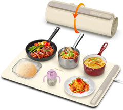 Electric Warming Tray-Full Surface HeatingRollable,Portable3Temperature Settings 07FC0E-D4 - KOEEK