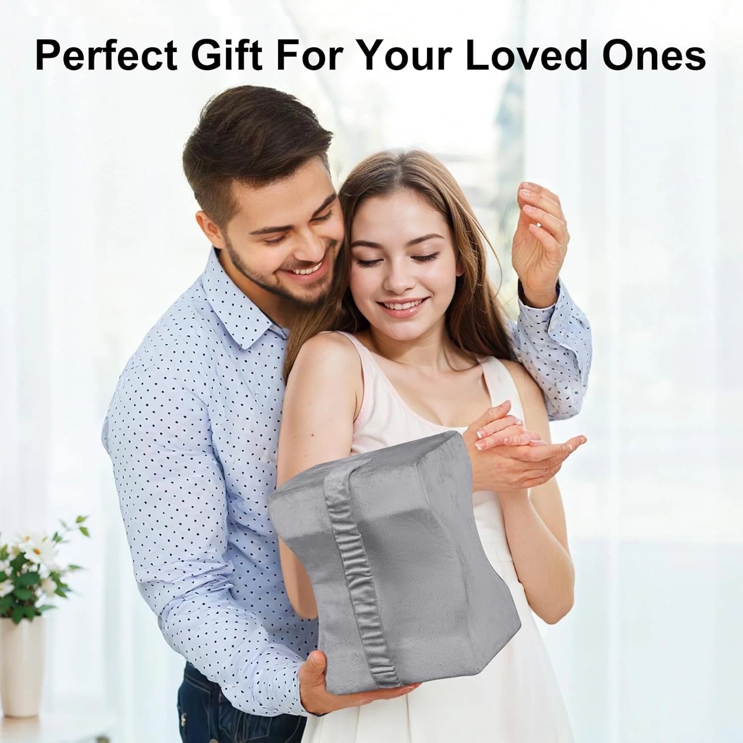 Kneepillow for side sleepers leg pillow for sciaticarelieves back and joint pain 07FC0E-D4 - KOEEK